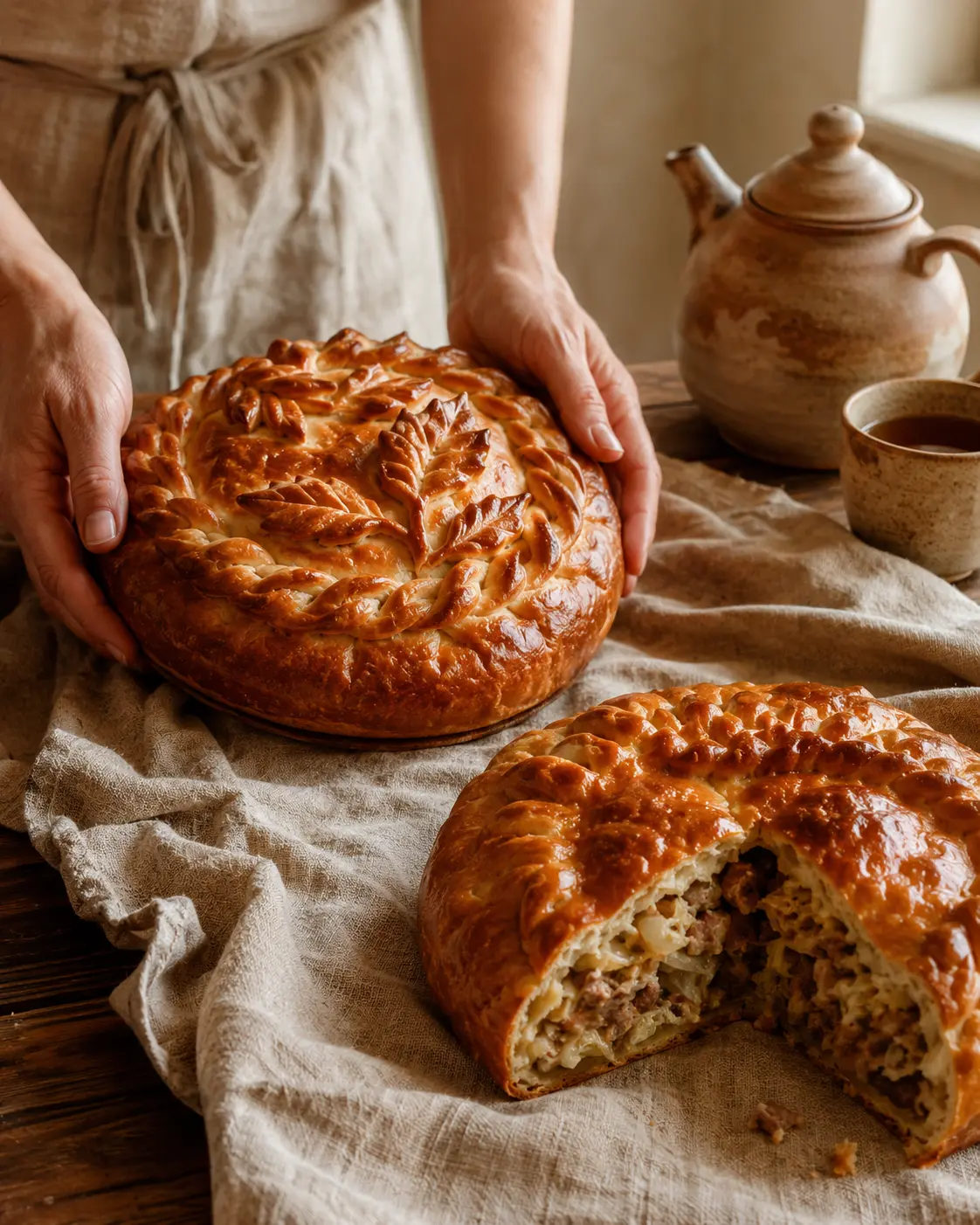 Сытные пироги с душой